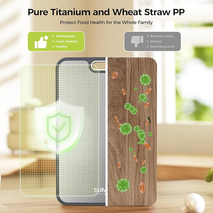 Titanium Cutting Board for Kitchen
